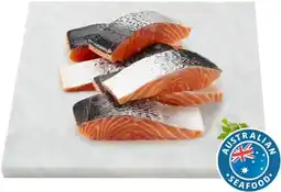 Coles Coles Tasmanian Fresh Salmon Portions Skin On offer