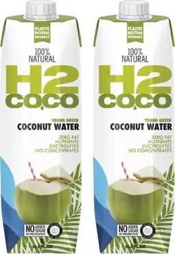 Coles H2Coco Coconut Water offer