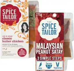 Coles The Spice Tailor Asian or Indian Meal Kit 225g-500g offer