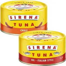 Coles Sirena Tuna offer
