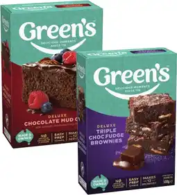 Coles Green's Deluxe Baking Mix-630g offer