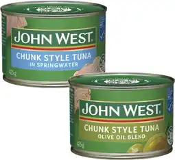 Coles John West Tuna offer