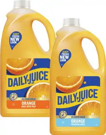 Coles Daily Juice Orange Juice offer