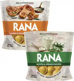 Coles Rana Filled Pasta offer