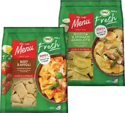 Coles On the Menu Filled Pasta offer