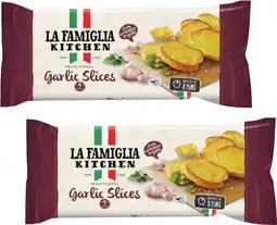 Coles La Famiglia Garlic Bread Slices offer