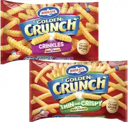 Coles Birds Eye Golden Crunch Chips offer