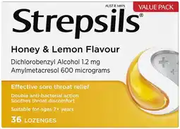 Coles Strepsils Lozenges offer