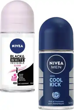 Coles Nivea Antiperspirant Roll On Deodorant offer