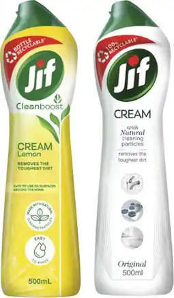 Coles Jif Cream Cleanser offer