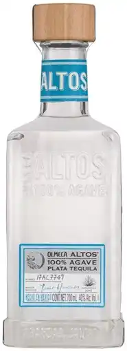 Coles Altos Plata Tequila offer