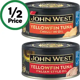 Woolworths John West Yellowfin Tuna offer