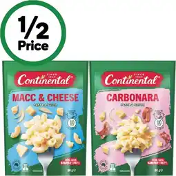 Woolworths Continental Pasta & Sauce Side Dish offer