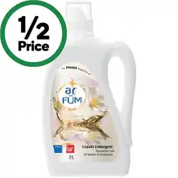 Woolworths ar FÜM Laundry Liquid offer