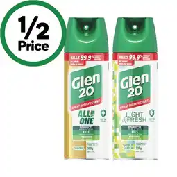 Woolworths Glen 20 Disinfectant Spray offer
