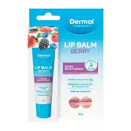 Woolworths Dermal Therapy Lip Balm Berry offer