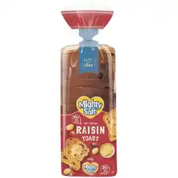 Woolworths Mighty Soft Raisin Toast offer