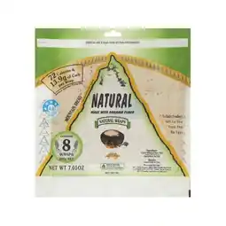 Woolworths Mountain Bread Natural or Rye Wraps 200g offer