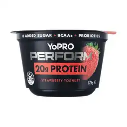 Woolworths YoPRO Perform High Protein Yoghurt Pots – From the Fridge offer