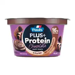 Woolworths Pauls Plus+ High Protein Dessert Pot – From the Fridge offer