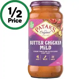 Woolworths Patak’s Simmer Sauce offer