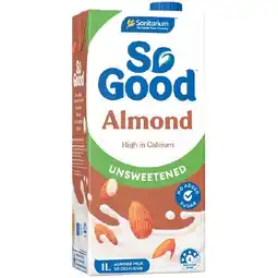 Woolworths So Good Oat or Almond Milk 1 Litre offer