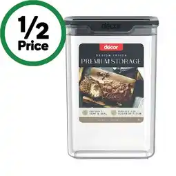 Woolworths Décor Design Series Premium Pantry Container Oblong offer