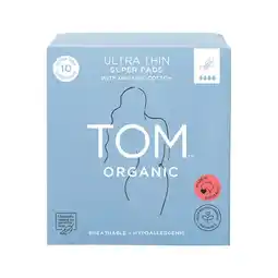 Woolworths TOM Organic Super Ultra Thin Pads offer