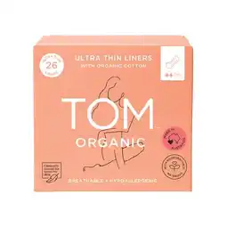 Woolworths TOM Organic Ultra Thin Liners offer