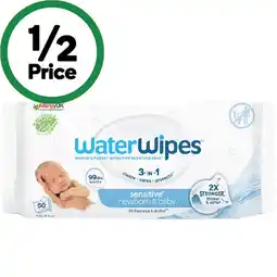 Woolworths WaterWipes Baby & Newborn Sensitive Wipes offer