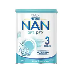 Woolworths Nestlé NAN OPTIpro 3 Toddler Milk Drink From 1 Year offer