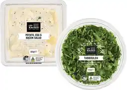 Coles Coles Kitchen Potato, Egg & Bacon Salad 350g or Tabbouleh Salad 250g offer