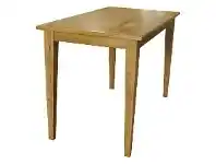 LivingStyles Sherwood Oak Timber Bar Table, 150cm, Natural Oak offer