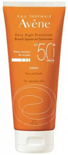 Priceline Avene Sunscreen Lotion Face & Body SPF 50+ 100mL offer