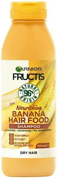 Priceline Garnier Fructis Hair Food Banana Shampoo 350mL offer