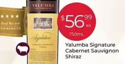 Porters Yalumba Signature Cabernet Sauvignon Shiraz offer