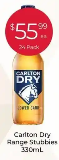 Porters Carlton dry range stubbies offer