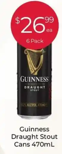 Porters Guinness draught stout cans offer