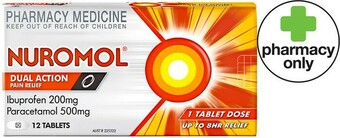 Nuromol® Dual Action 12 Tablets