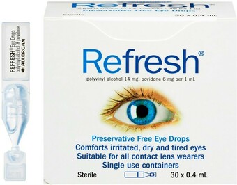 Refresh® Eye Drops 30 x 0.4mL