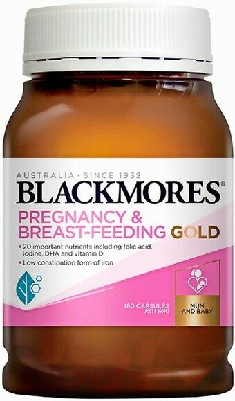 Priceline Blackmores Pregnancy & Breast-Feeding Gold 180 Capsules offer