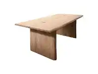 LivingStyles Ramsey Mountain Ash Timber Dining Table, 200cm offer