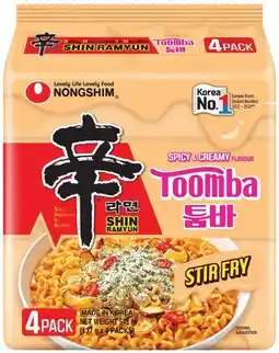 IGA Nongshim Shin Ramyun Toomba Stir Fry Noodles offer