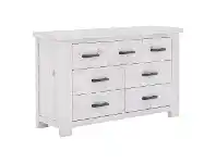 LivingStyles Brockport Acacia Timber 7 Drawer Dresser offer