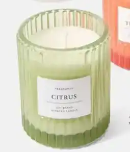 Kmart Citrus Glass Candle offer