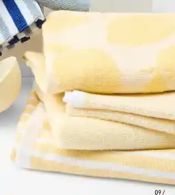 Kmart Yellow Lemon Terry Tea Towels offer