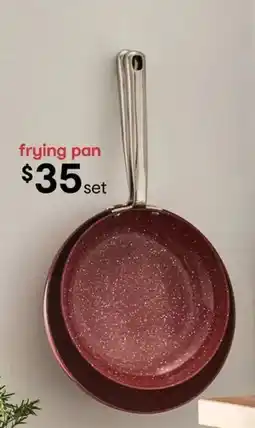 Kmart Ceramic Coated Fry Pans - Port offer