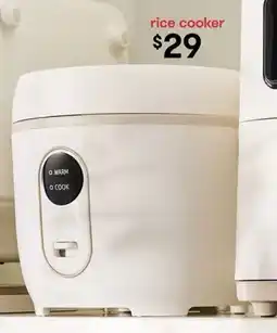 Kmart 3 Cup Space Saving Rice Cooker offer
