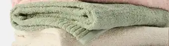 Edan Cotton Bath Towel - Moss