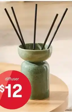 Kmart Curve Ceramic Reed Diffuser 150ml offer